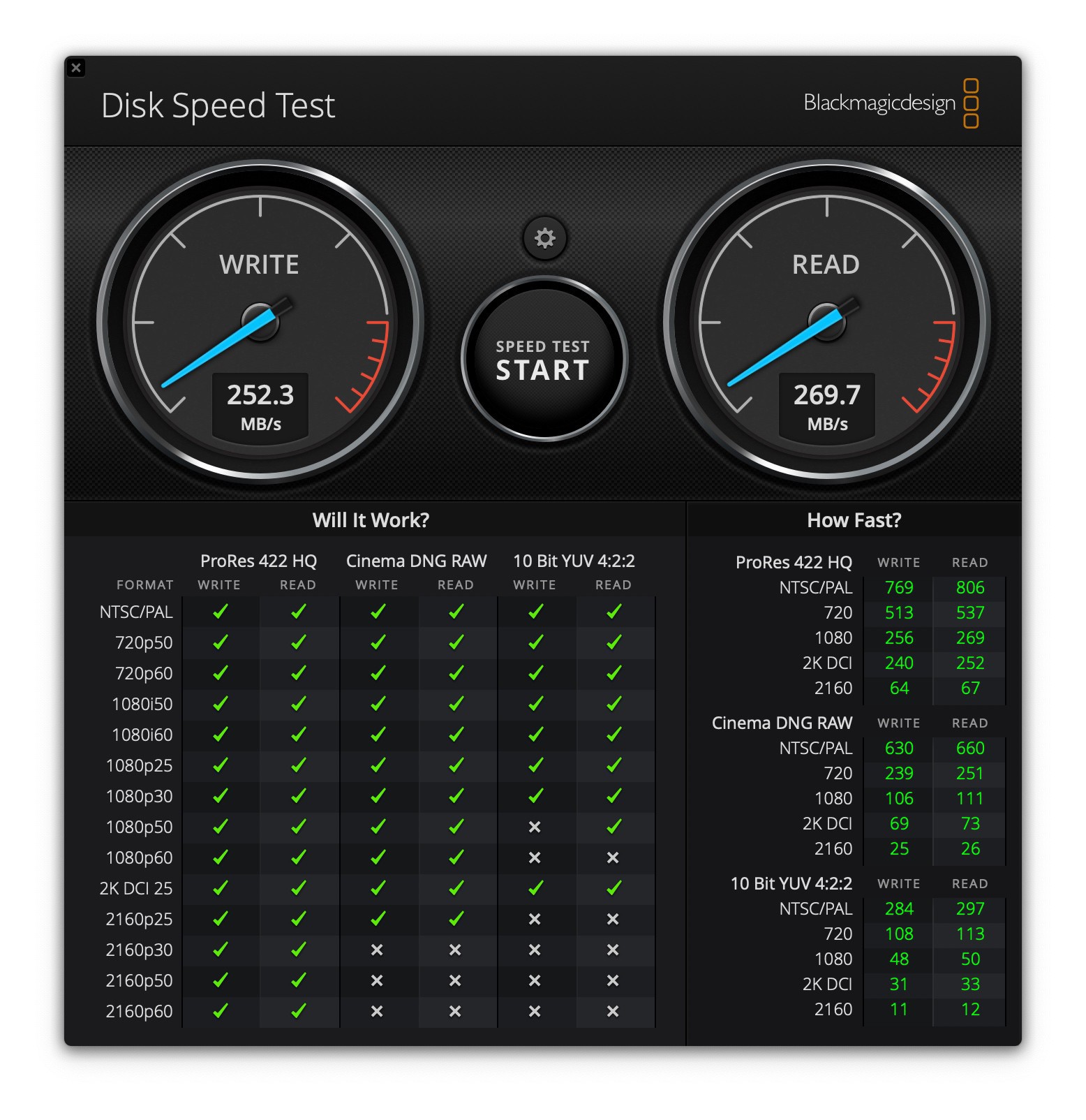 SSD inside LaCie enclosure.